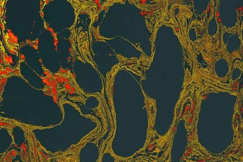 Abstract creative marble pattern texture. Traditional art of Ebru marbling Stock Illustration