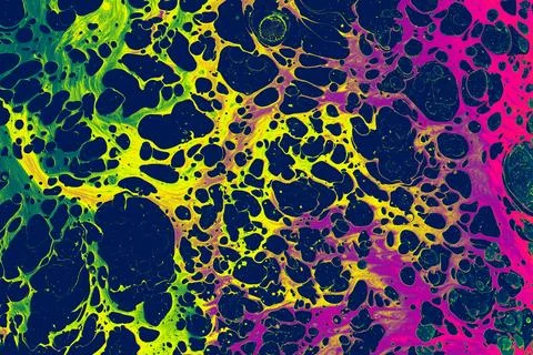 Abstract creative marble pattern texture. Traditional art of Ebru marbling.. Stock Illustration