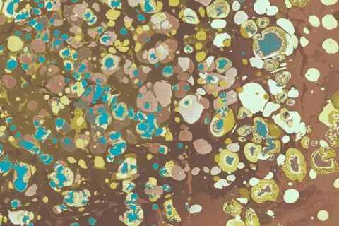 Abstract creative marble pattern texture. Traditional art of Ebru marbling Foto stock