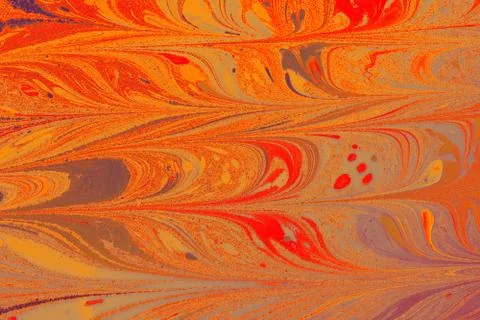 Abstract creative marble pattern texture. Traditional art of Ebru marbling Stock Photos