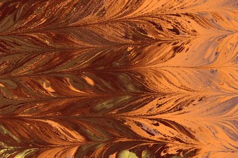 Abstract creative marble pattern texture. Traditional art of Ebru marbling. Stock Photos