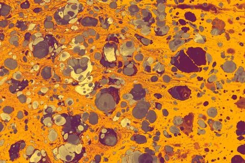 Abstract creative marble pattern texture. Traditional art of Ebru marbling Stock Photos