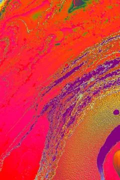 Abstract creative marble pattern texture. Traditional art of Ebru marbling. Stock Photos