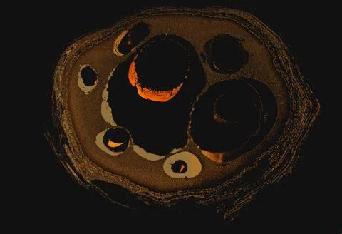 Abstract creative marble pattern texture. Traditional art of Ebru marbling Stock Photos