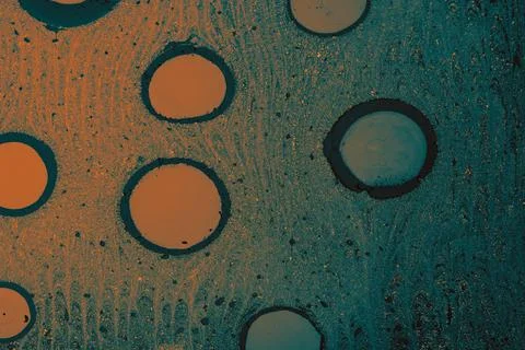 Abstract creative marble pattern texture. Traditional art of Ebru marbling Stock Photos