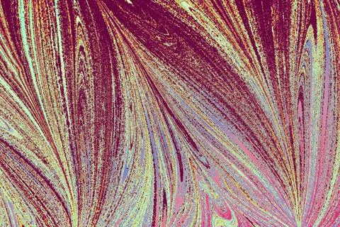 Abstract creative marble pattern texture. Traditional art of Ebru marbling Stock Photos