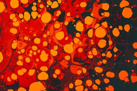 Abstract creative marble pattern texture. Traditional art of Ebru marbling Stock Photos