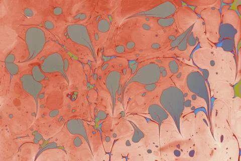 Abstract creative marble pattern texture. Traditional art of Ebr Stock Photos