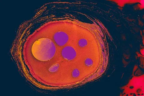 Abstract creative marbling pattern for fabric, design background texture Illustrazione stock