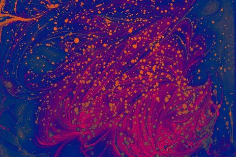 Abstract creative marbling pattern for fabric, design background texture Stock Illustration