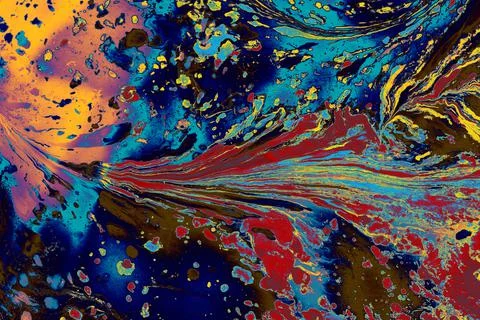 Abstract creative marbling pattern for fabric, design background texture Illustrazione stock