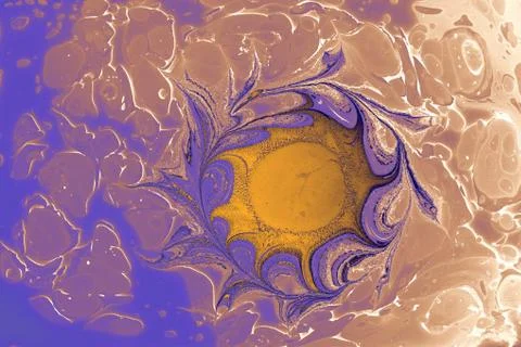 Abstract creative marbling pattern for fabric,  design background texture Stock Photos