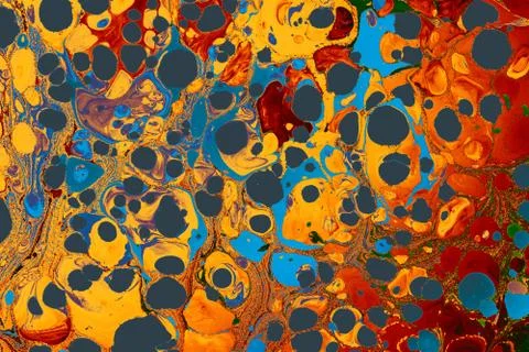 Abstract creative marbling pattern for fabric,  design background texture Stock Photos