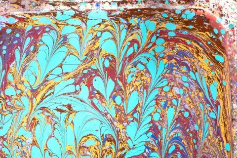 Abstract creative marbling pattern for fabric, design background texture Stock Photos