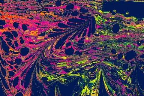Abstract creative marbling pattern for fabric, design background texture Stock Photos