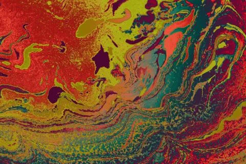 Abstract creative marbling pattern for fabric, design background texture Stock Photos