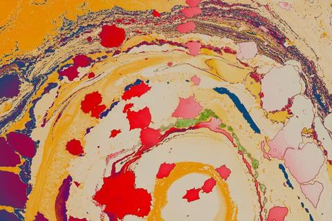 Abstract creative marbling pattern for fabric, design background texture Stock Photos