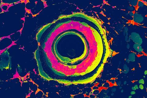 Abstract creative marbling pattern for fabric, design background texture 스톡 사진