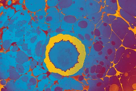 Abstract creative marbling pattern for fabric, design background texture Stock Photos