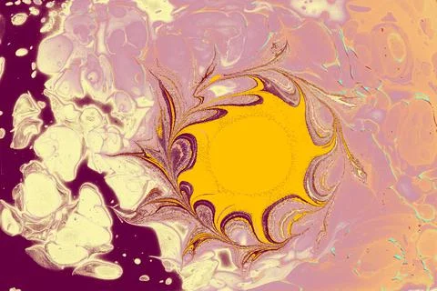 Abstract creative marbling pattern for fabric, design background texture Stock Photos