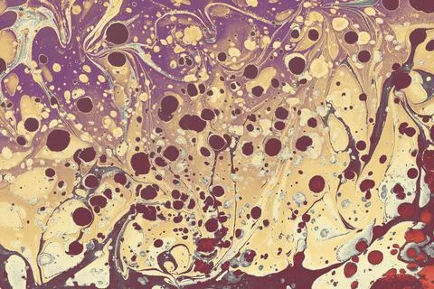 Abstract creative marbling pattern for fabric, design background texture Stock Photos