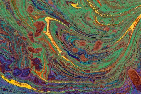Abstract creative marbling pattern for fabric, design background texture Foto stock