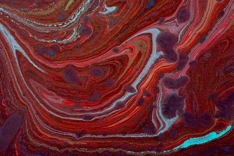 Abstract creative marbling pattern for fabric, design background texture Stock Photos