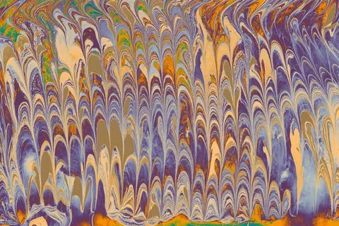 Abstract creative marbling pattern for fabric, design background texture Stock Photos