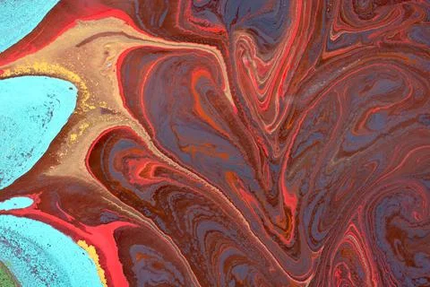 Abstract creative marbling pattern for fabric, design background texture Stock Photos