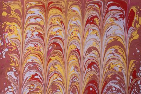 Abstract creative marbling pattern for fabric, design background texture 스톡 사진