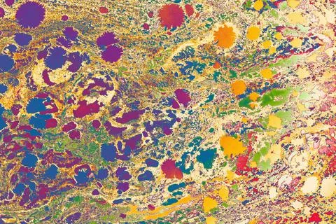 Abstract creative marbling pattern for fabric design background texture Stock Photos