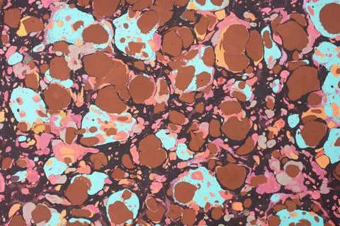 Abstract creative marbling pattern templat for fabric design background texture Stock Photos