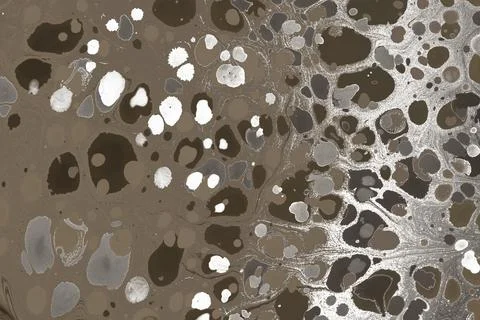 Abstract creative marbling pattern texture. Traditional art of Ebru marbling. Stockillustratie