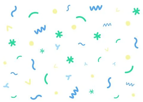 Abstract creative modern background of shape, pattern dot and line. Trendy se Stock Illustration