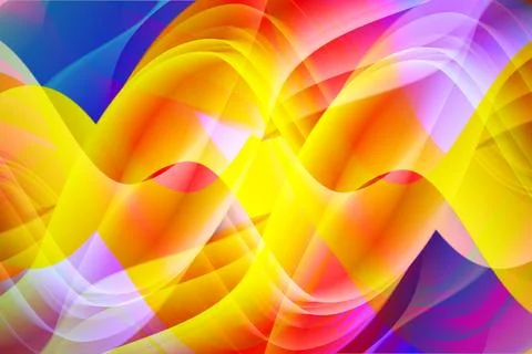 Abstract creative modern liquid gradient colorful full hd wallpaper Stock Illustration