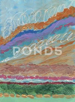 Abstract Creative Movement Stock Illustration