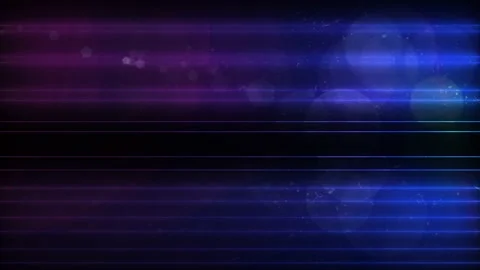 Abstract creative neon bars glowing on smoky background. Led light, multicolo Stock Footage 147102424