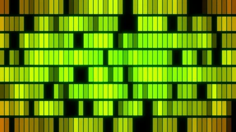 Abstract creative neon borders, mosaic tiles. Shiny, glow squares background. Stock Footage 116028651