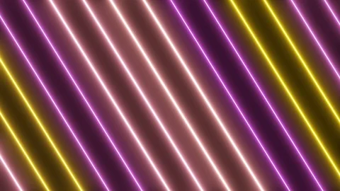 Abstract creative neon laser led lines. Retro disco, club neon Stock Footage 123865509