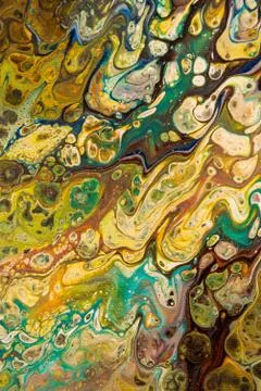 Abstract creative painted background with acrylic paints Stock Photos