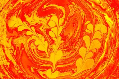 Abstract creative round marble pattern texture. Traditional art of Ebru marbl Illustrazione stock