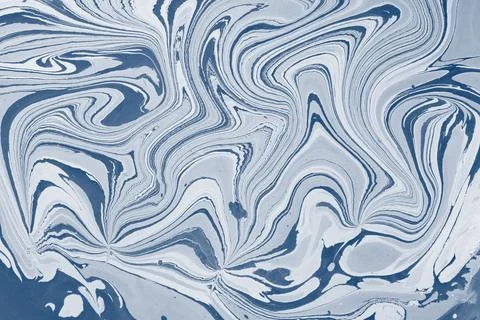 Abstract creative round marble pattern texture. Traditional art Illustrazione stock