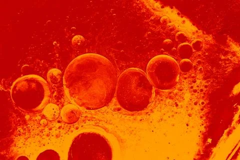 Abstract creative round marble pattern. Traditional art of Ebru marbling Stock Photos