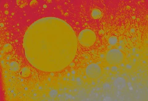 Abstract creative round marble pattern. Traditional art of Ebru marbling Fotos Stock