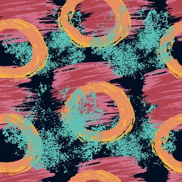 Abstract creative seamless pattern Stockillustratie