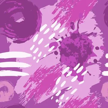 Abstract creative seamless pattern Illustrazione stock