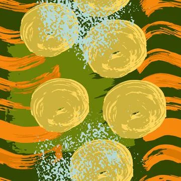Abstract creative seamless pattern Illustrazione stock