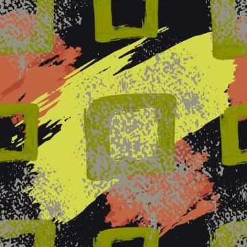 Abstract creative seamless pattern Illustrazione stock