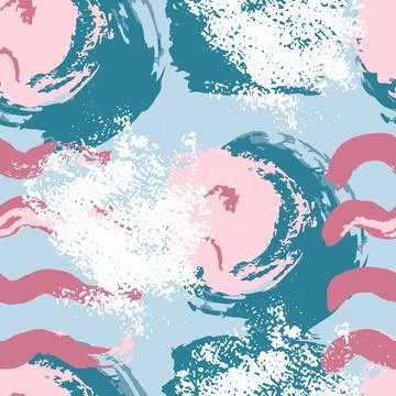 Abstract creative seamless pattern Stock Illustration