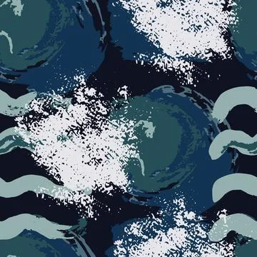 Abstract creative seamless pattern Illustrazione stock
